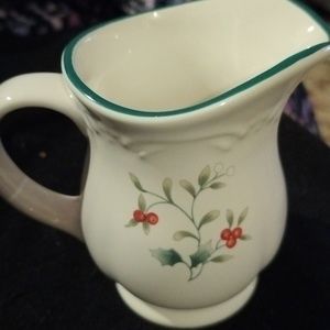 Pfaltzgraff Winter Berry creamer